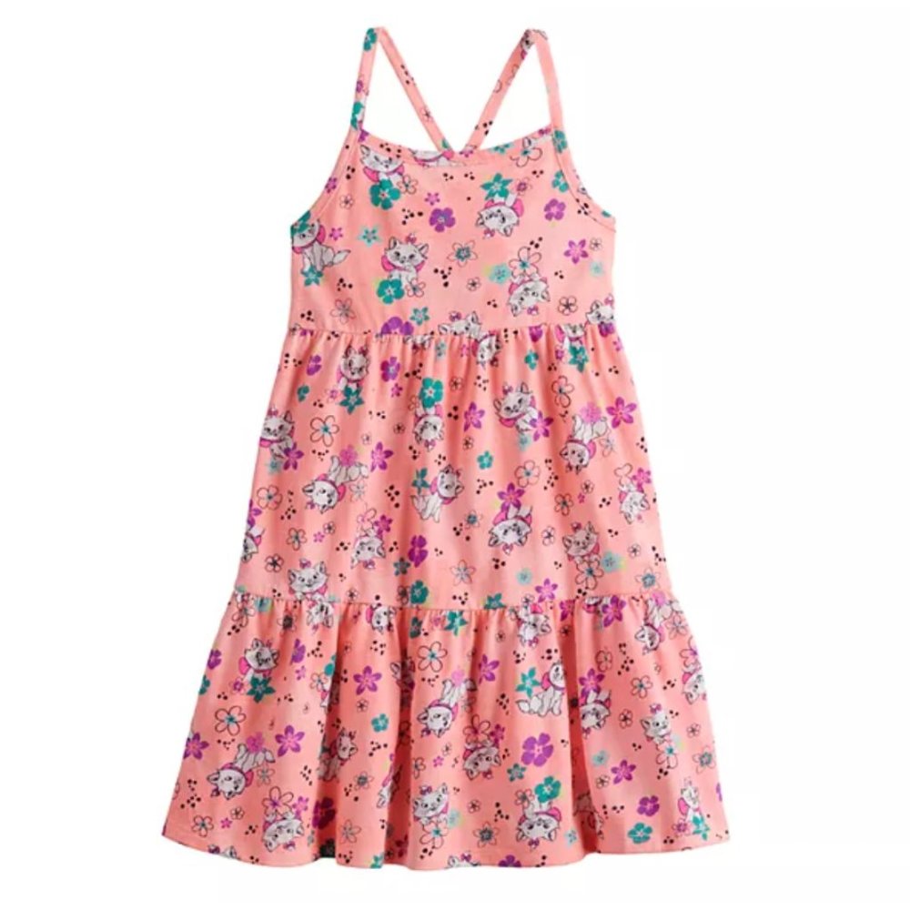 Disney's Aristocats Marie Toddler Girl Tiered Tank Dress by Jumping Beans 2T